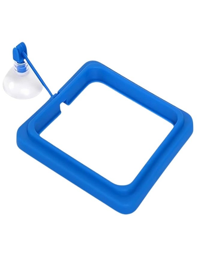 Western Era Aquarium Square Floating Feeding Ring | Adjustable Fish Feeding Tool for Flakes & Pellets | Prevents Water Pollution | Ideal for Betta, Goldfish, Guppies & More | Fish Tank Accessories - Image 1